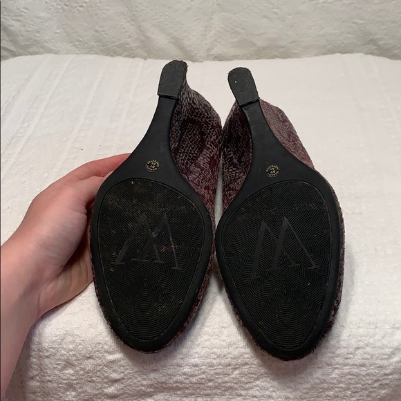 Worthington faux snake skin heels - Picture 8 of 9